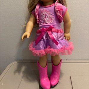 Cowgirl Outfit for American Girl Doll